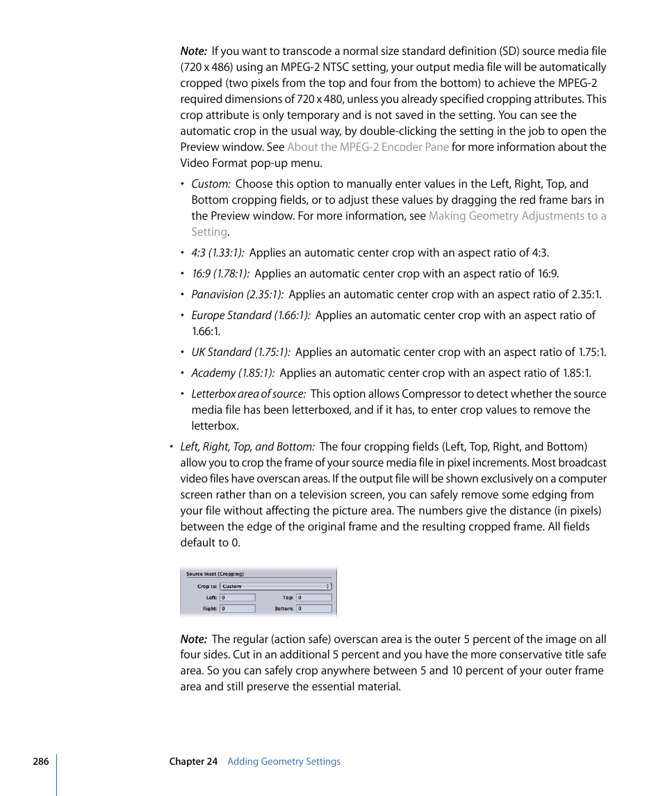 Apple Compressor 3 User Manual | Page 286 / 368