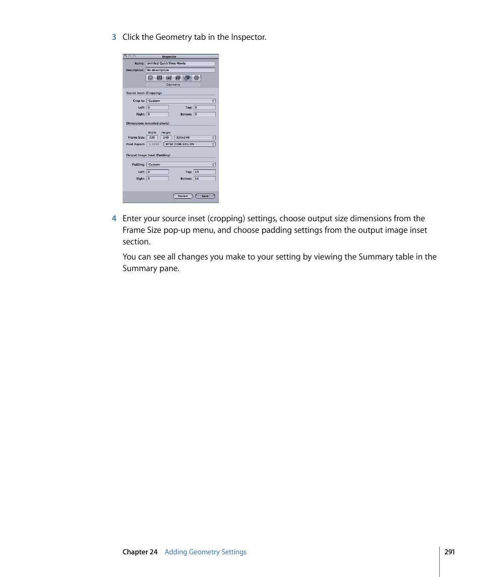 Apple Compressor 3 User Manual | Page 291 / 368