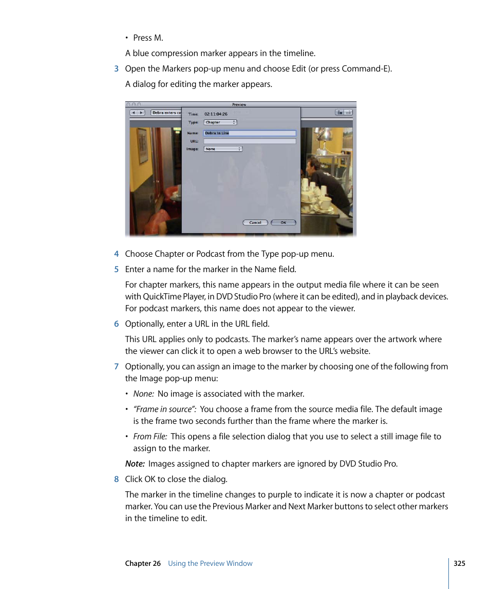 Apple Compressor 3 User Manual | Page 325 / 368