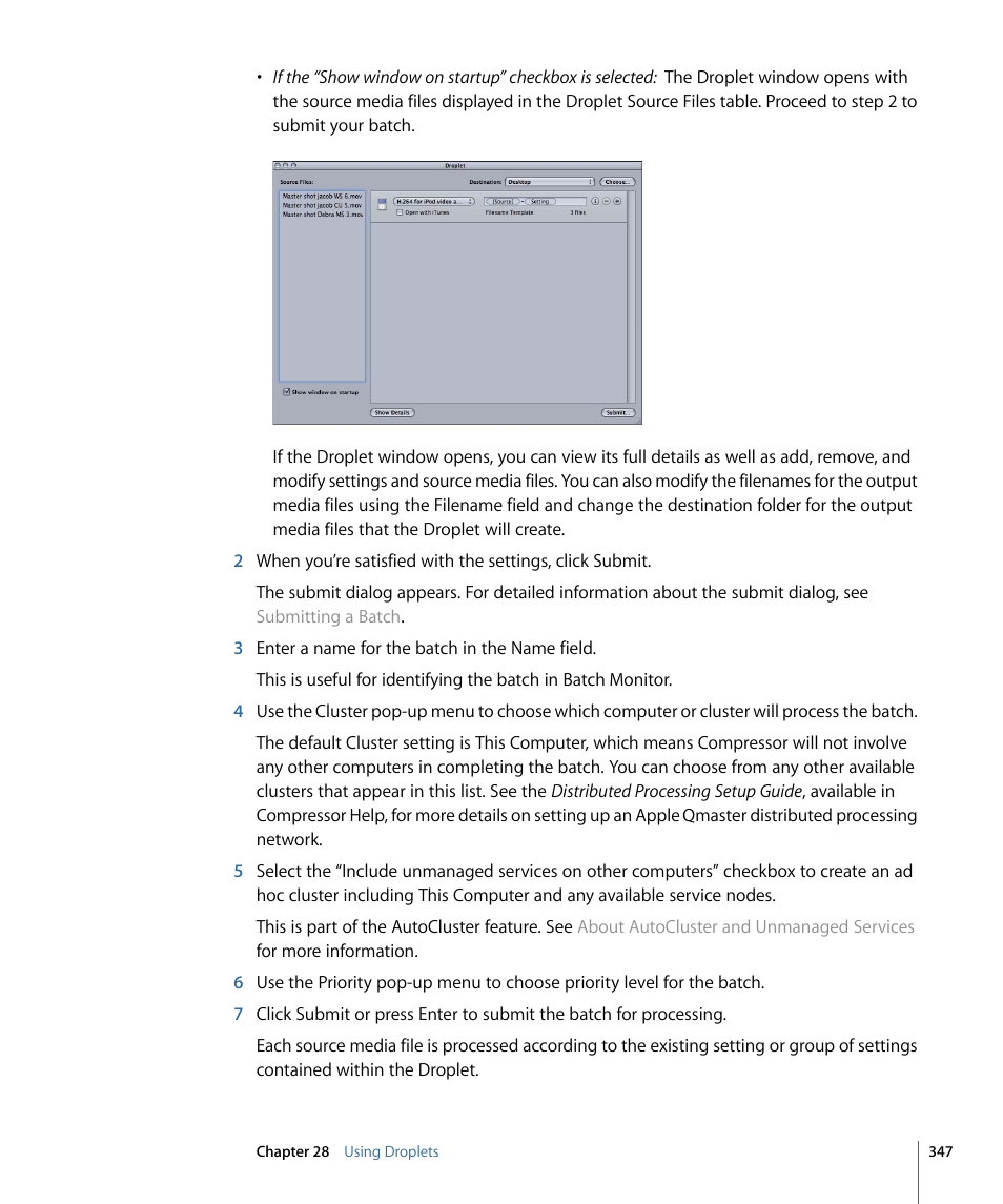 Apple Compressor 3 User Manual | Page 347 / 368