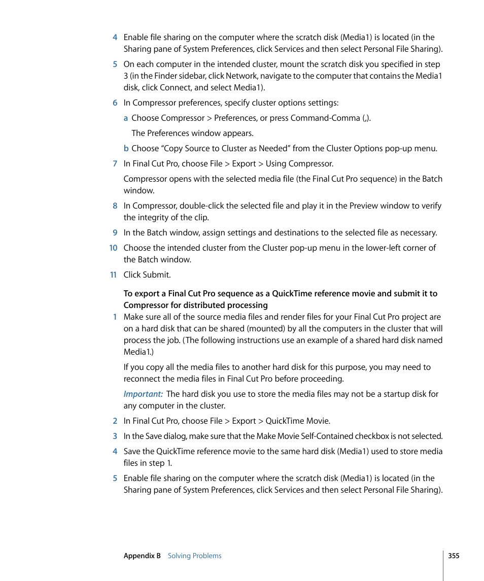 Apple Compressor 3 User Manual | Page 355 / 368