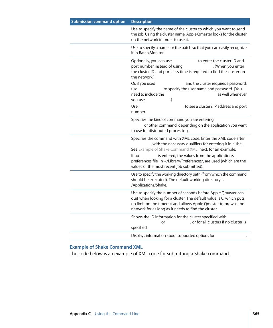 Example of shake command xml | Apple Compressor 3 User Manual | Page 365 / 368