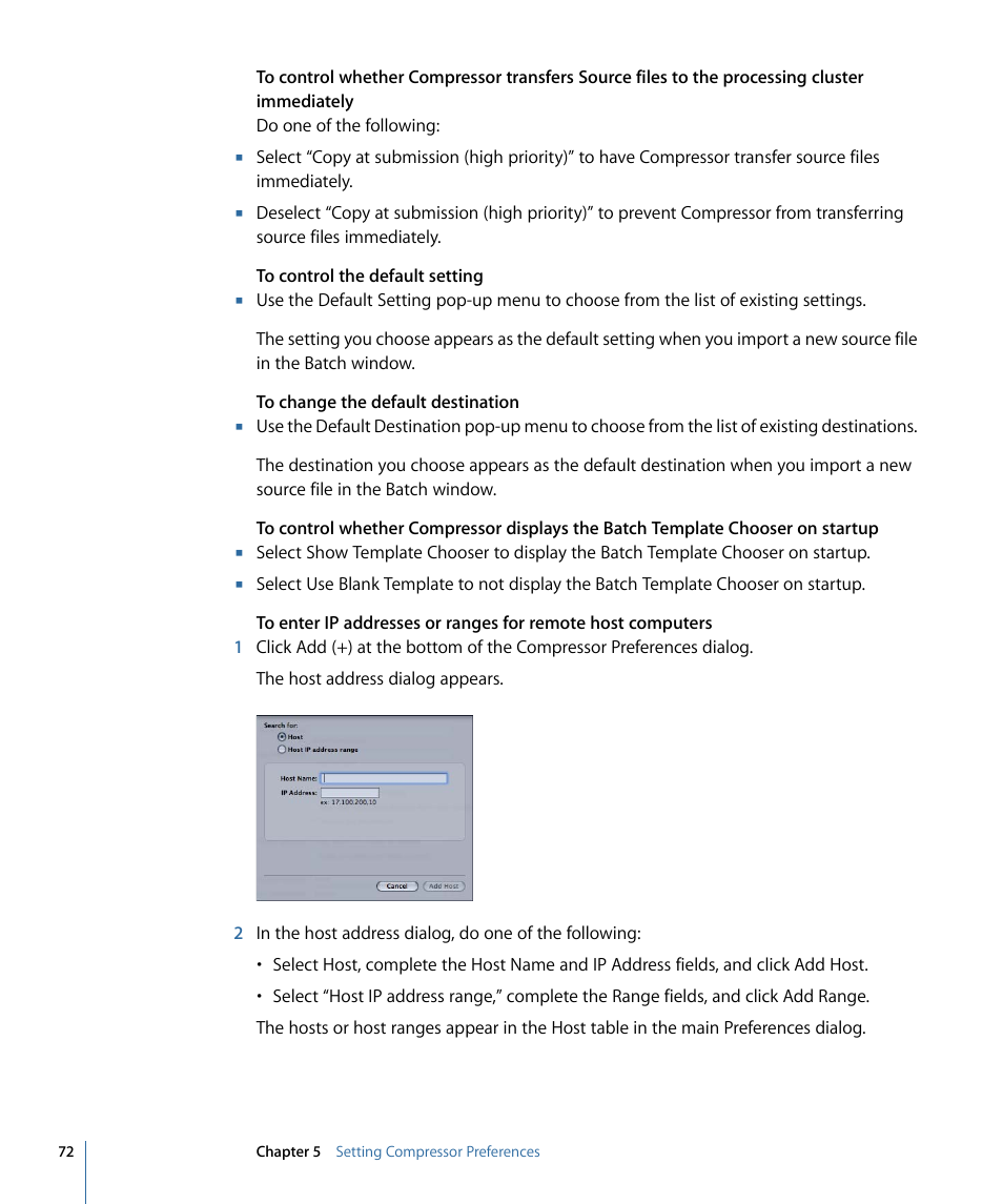 Apple Compressor 3 User Manual | Page 72 / 368