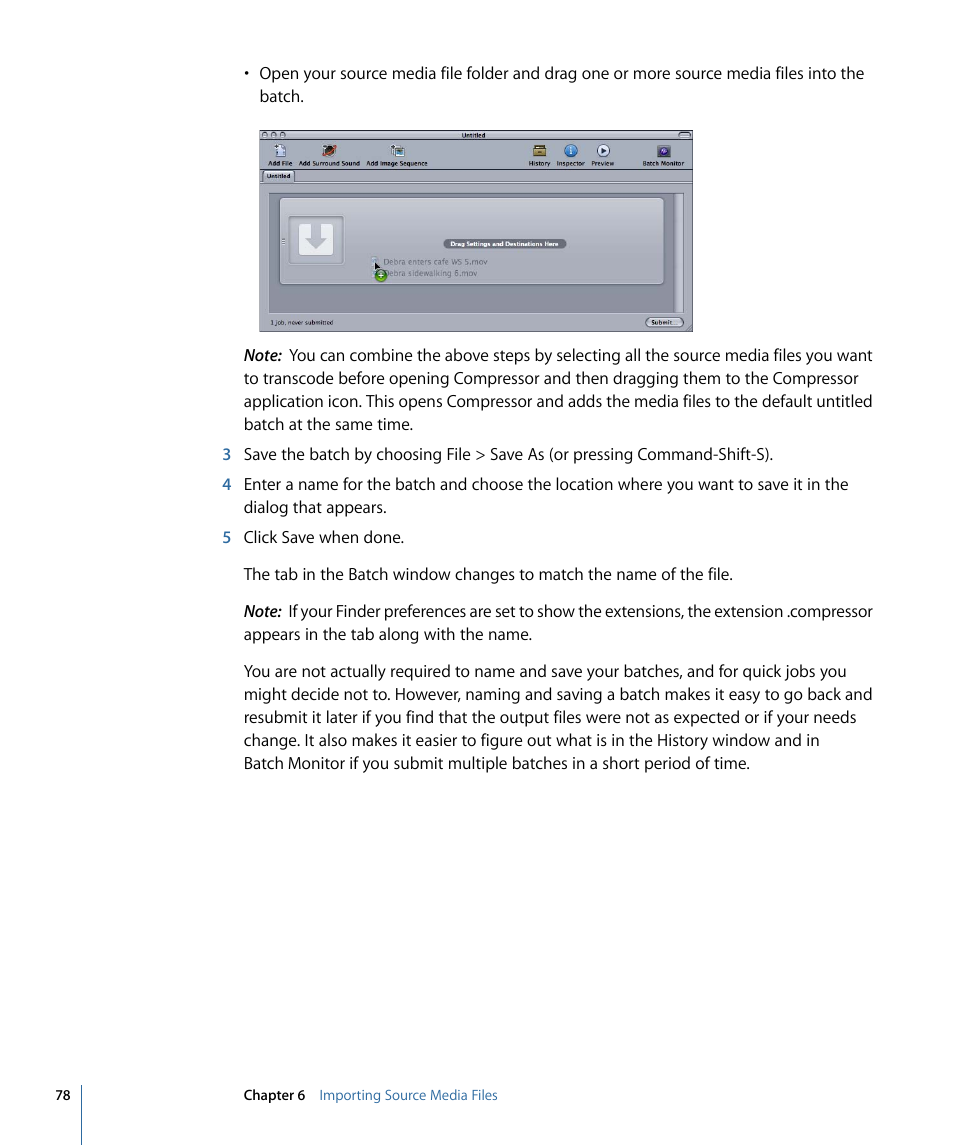 Apple Compressor 3 User Manual | Page 78 / 368