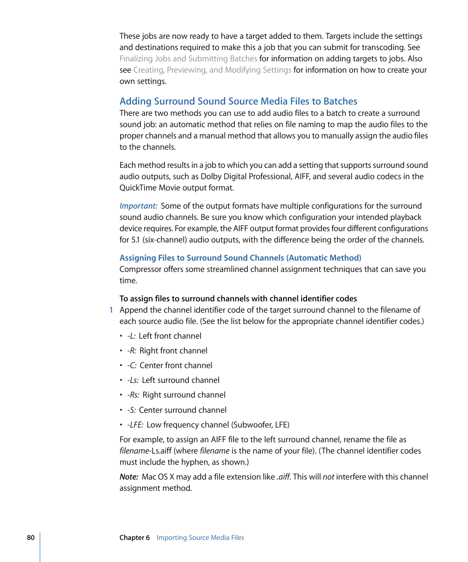 Apple Compressor 3 User Manual | Page 80 / 368