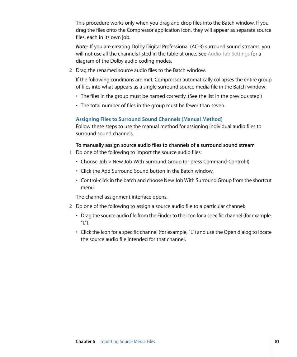 Apple Compressor 3 User Manual | Page 81 / 368