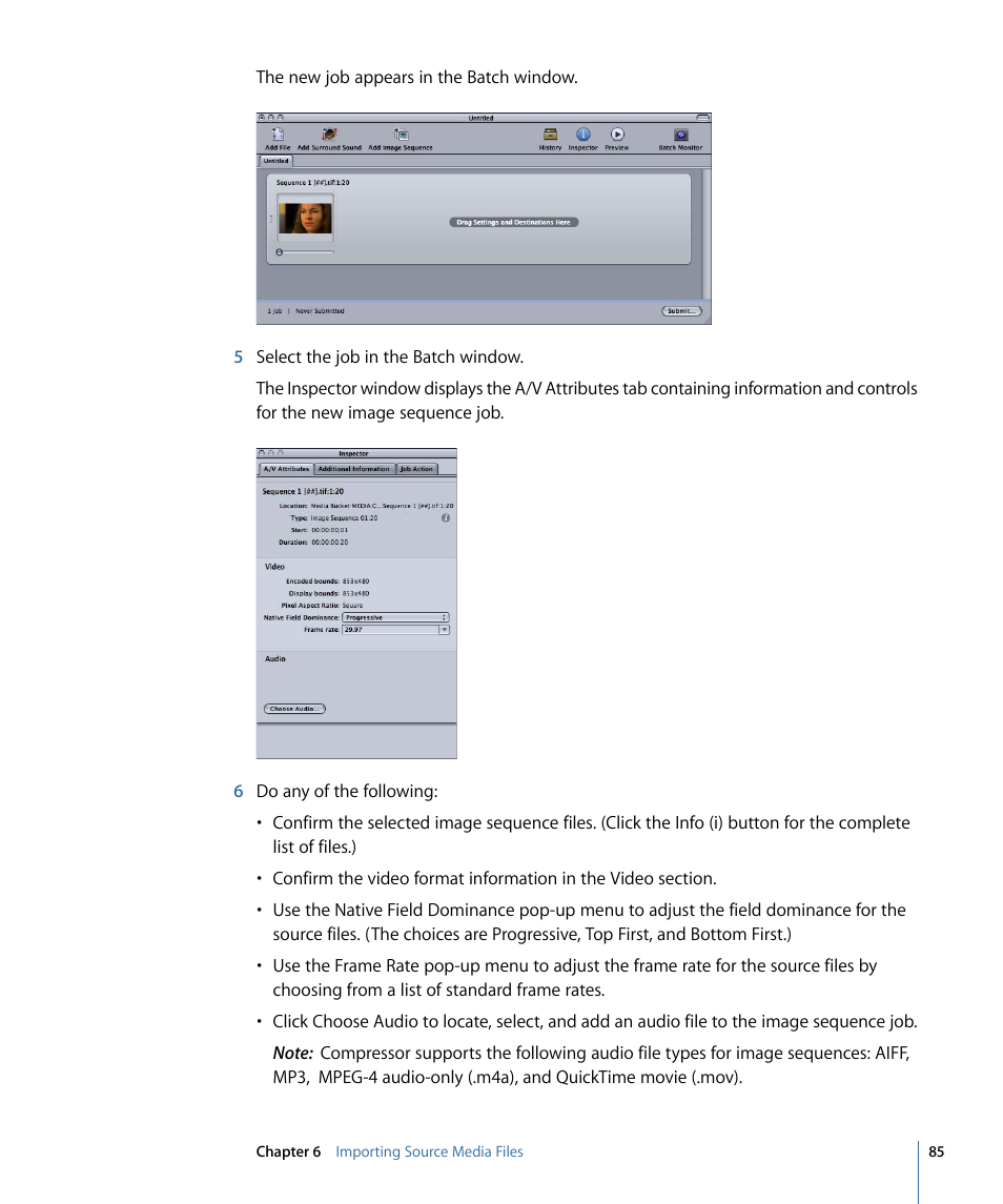 Apple Compressor 3 User Manual | Page 85 / 368