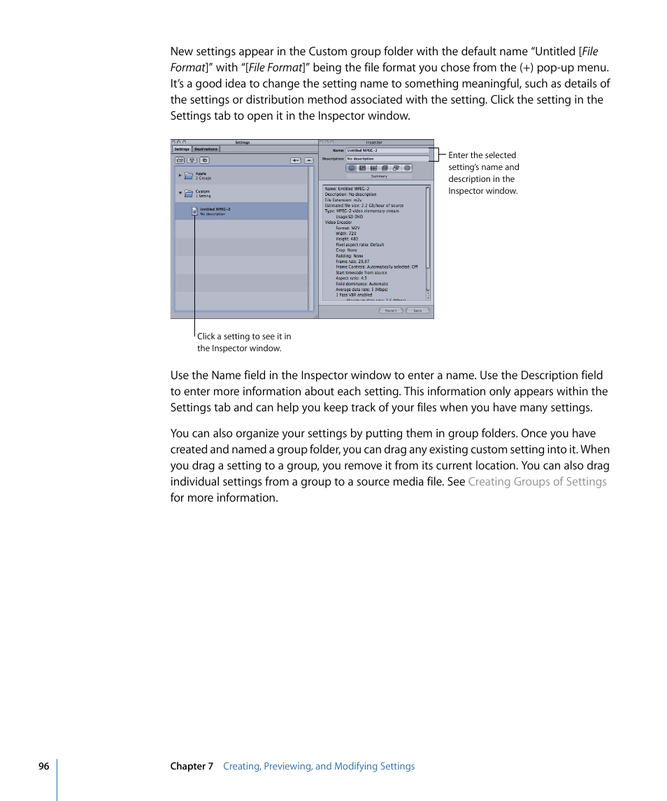 Apple Compressor 3 User Manual | Page 96 / 368