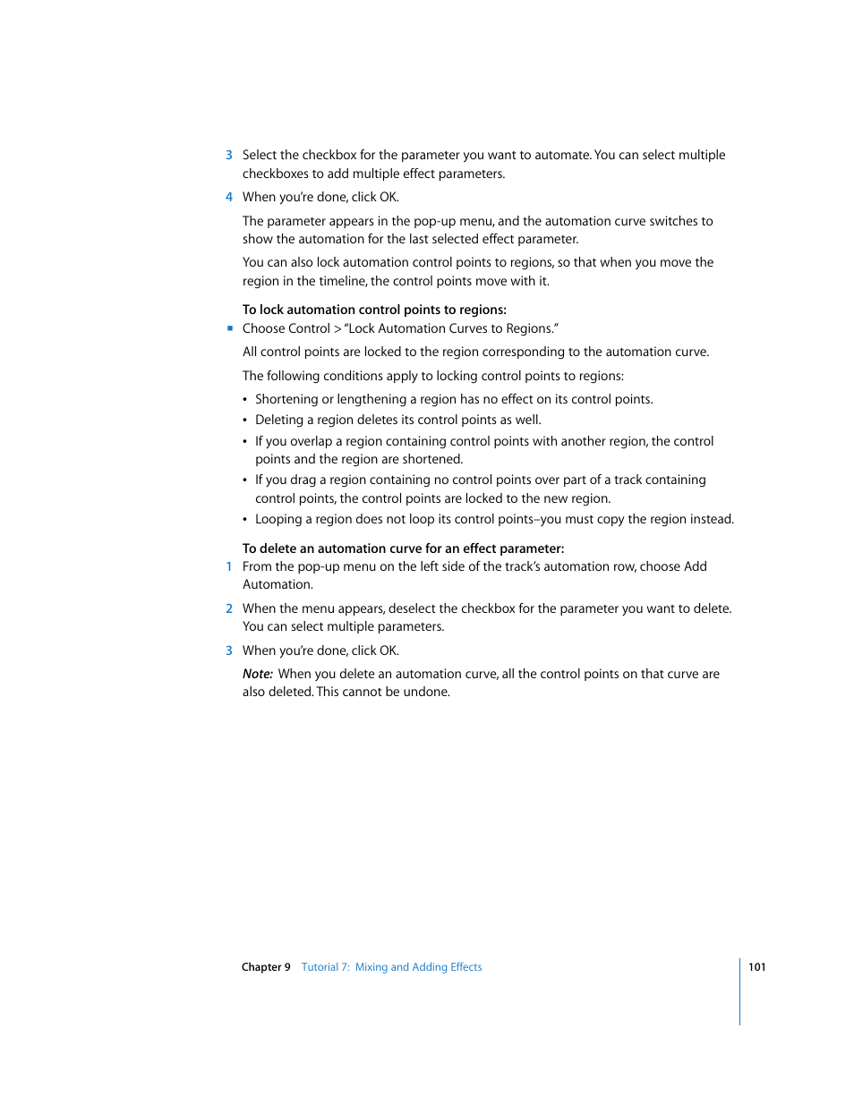 Apple GarageBand '09 User Manual | Page 101 / 122