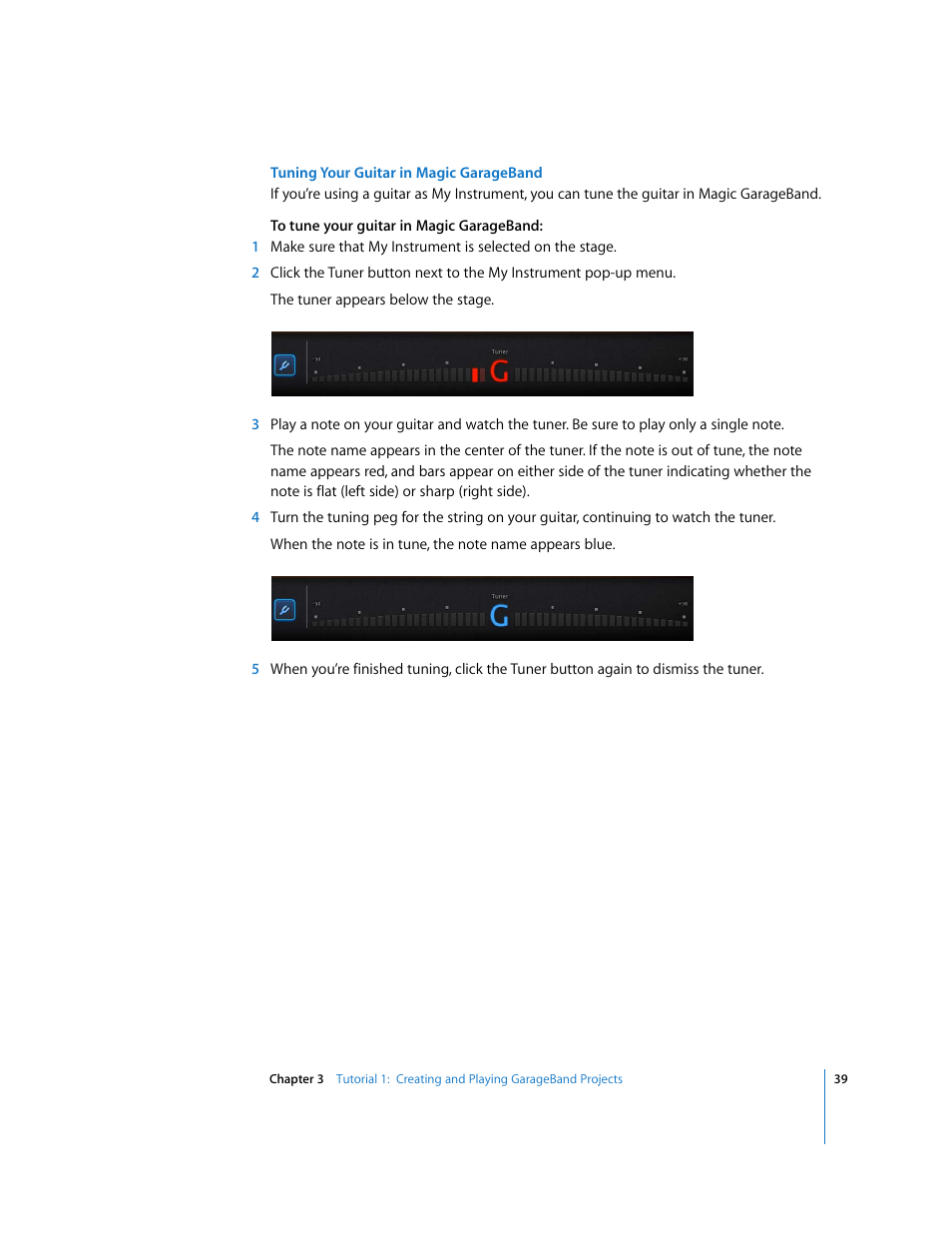 Apple GarageBand '09 User Manual | Page 39 / 122