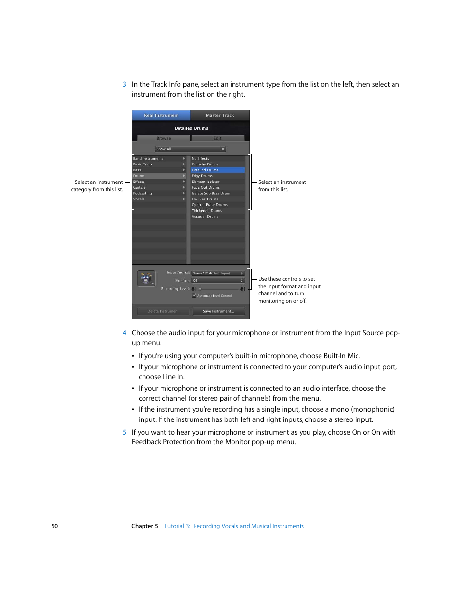 Apple GarageBand '09 User Manual | Page 50 / 122