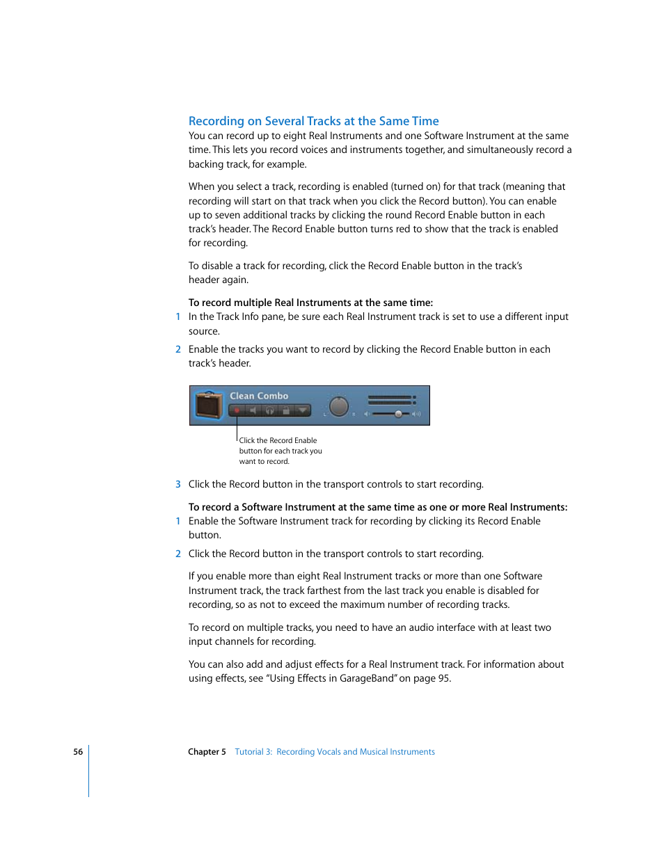 Apple GarageBand '09 User Manual | Page 56 / 122
