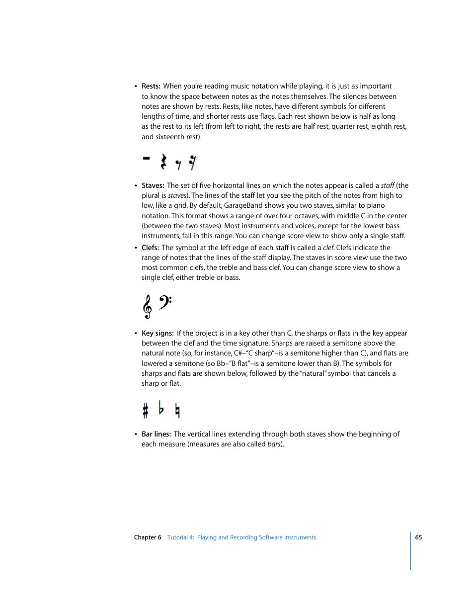 Apple GarageBand '09 User Manual | Page 65 / 122