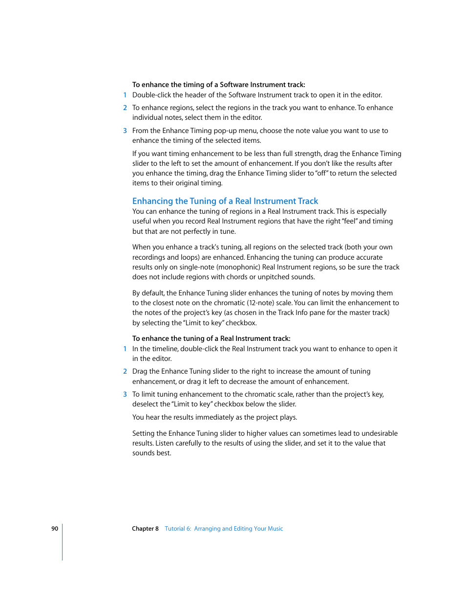 Apple GarageBand '09 User Manual | Page 90 / 122