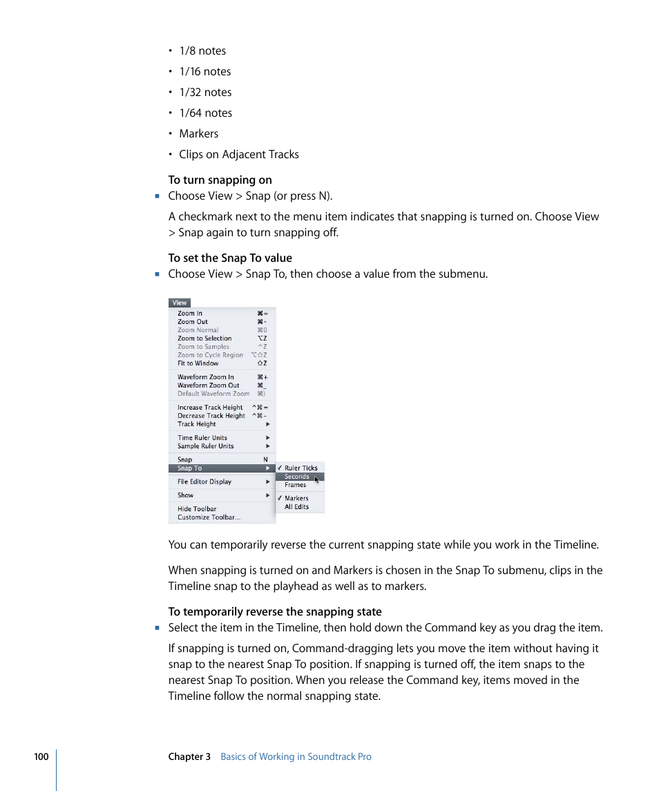 Apple Soundtrack Pro 3 User Manual | Page 100 / 542