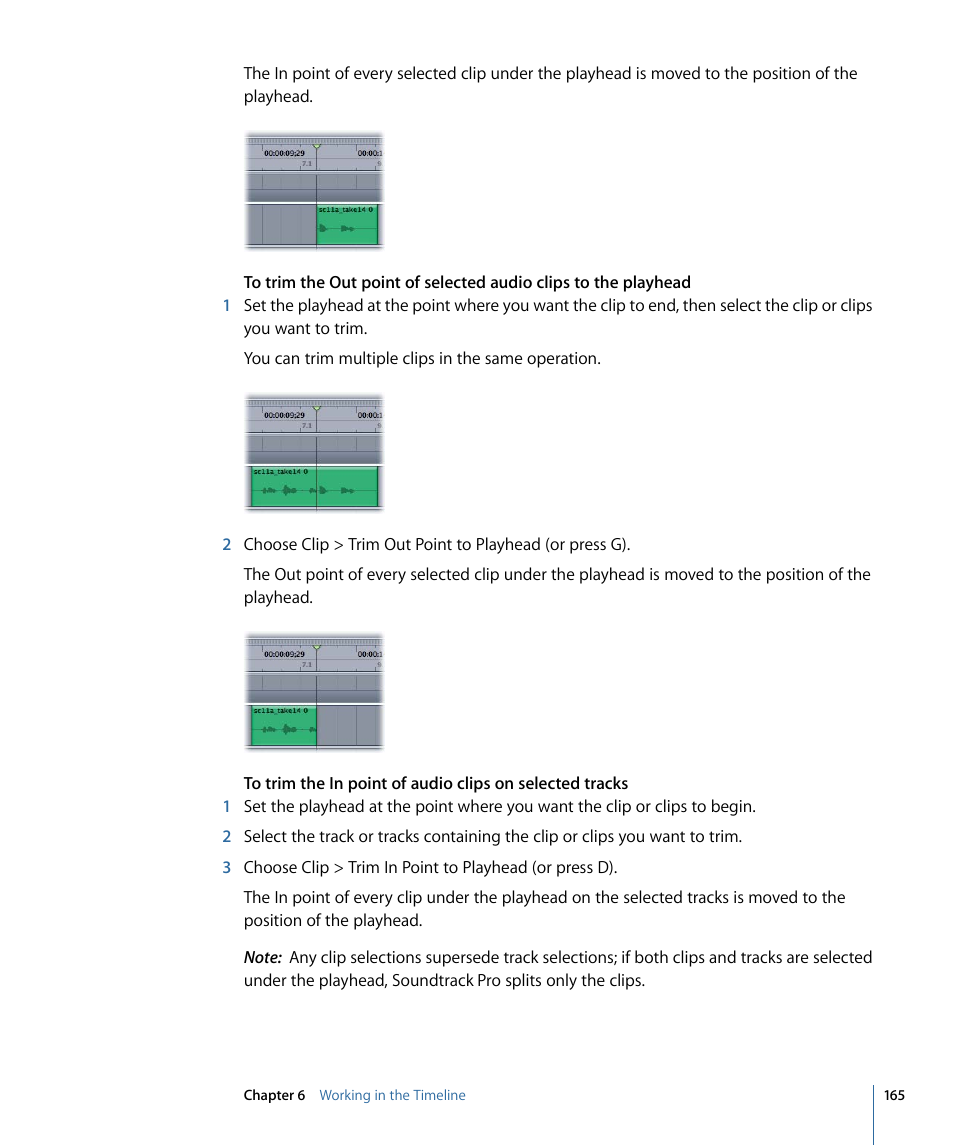 Apple Soundtrack Pro 3 User Manual | Page 165 / 542