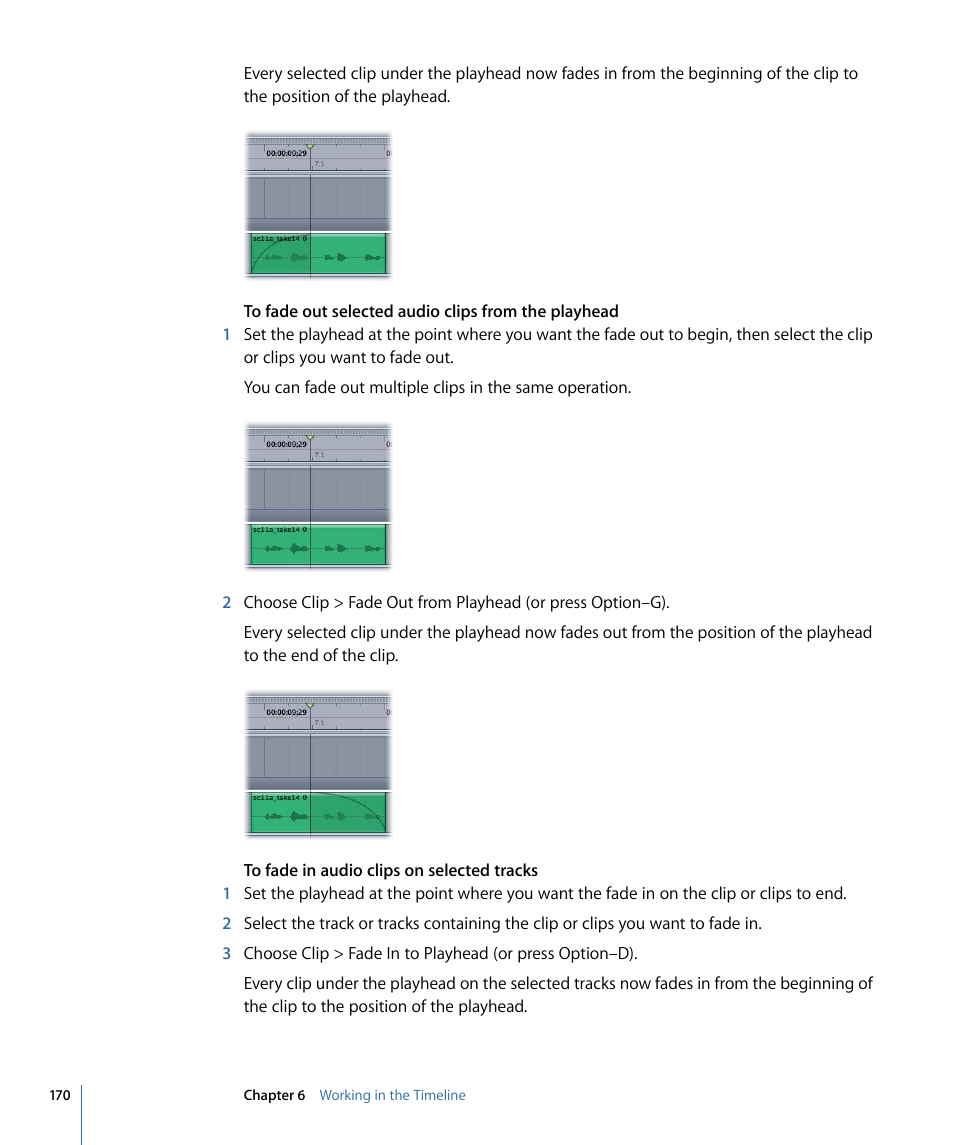 Apple Soundtrack Pro 3 User Manual | Page 170 / 542