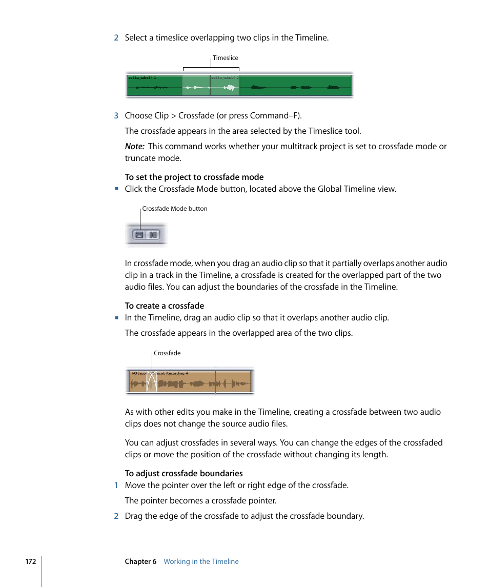 Apple Soundtrack Pro 3 User Manual | Page 172 / 542