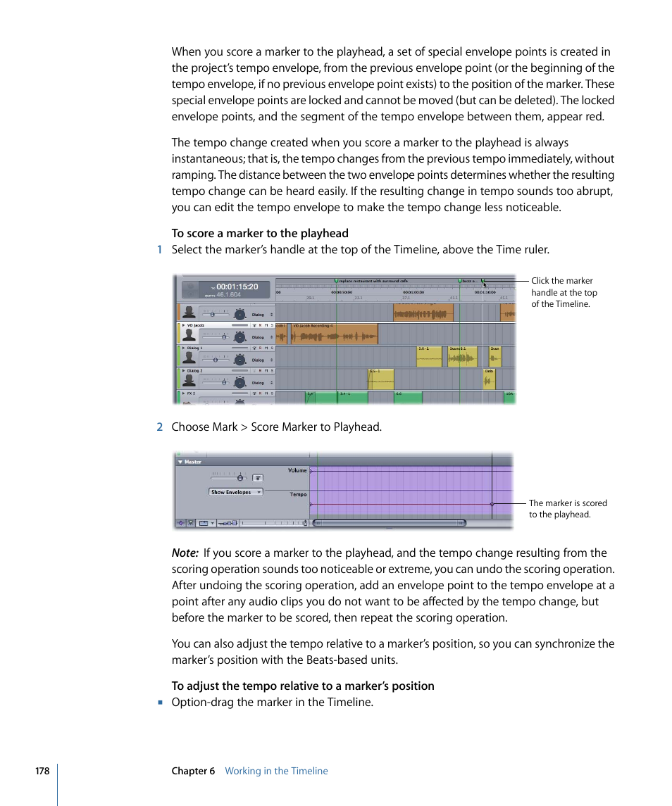 Apple Soundtrack Pro 3 User Manual | Page 178 / 542