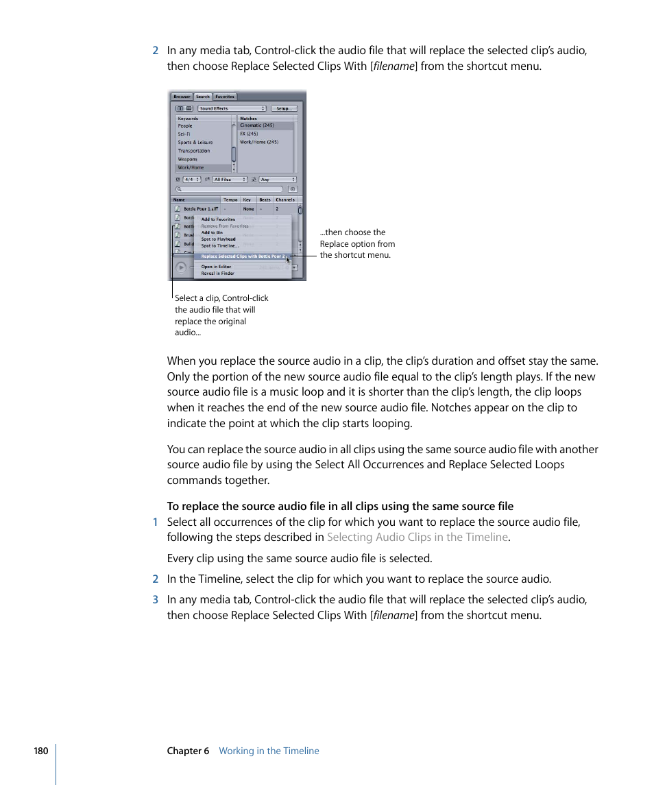 Apple Soundtrack Pro 3 User Manual | Page 180 / 542