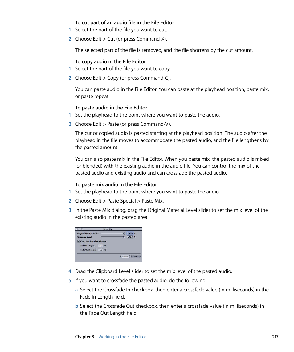 Apple Soundtrack Pro 3 User Manual | Page 217 / 542