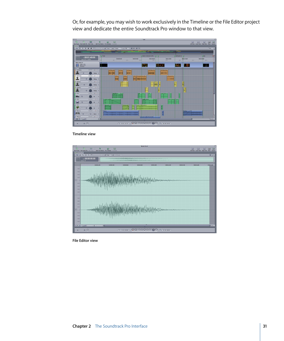 Apple Soundtrack Pro 3 User Manual | Page 31 / 542