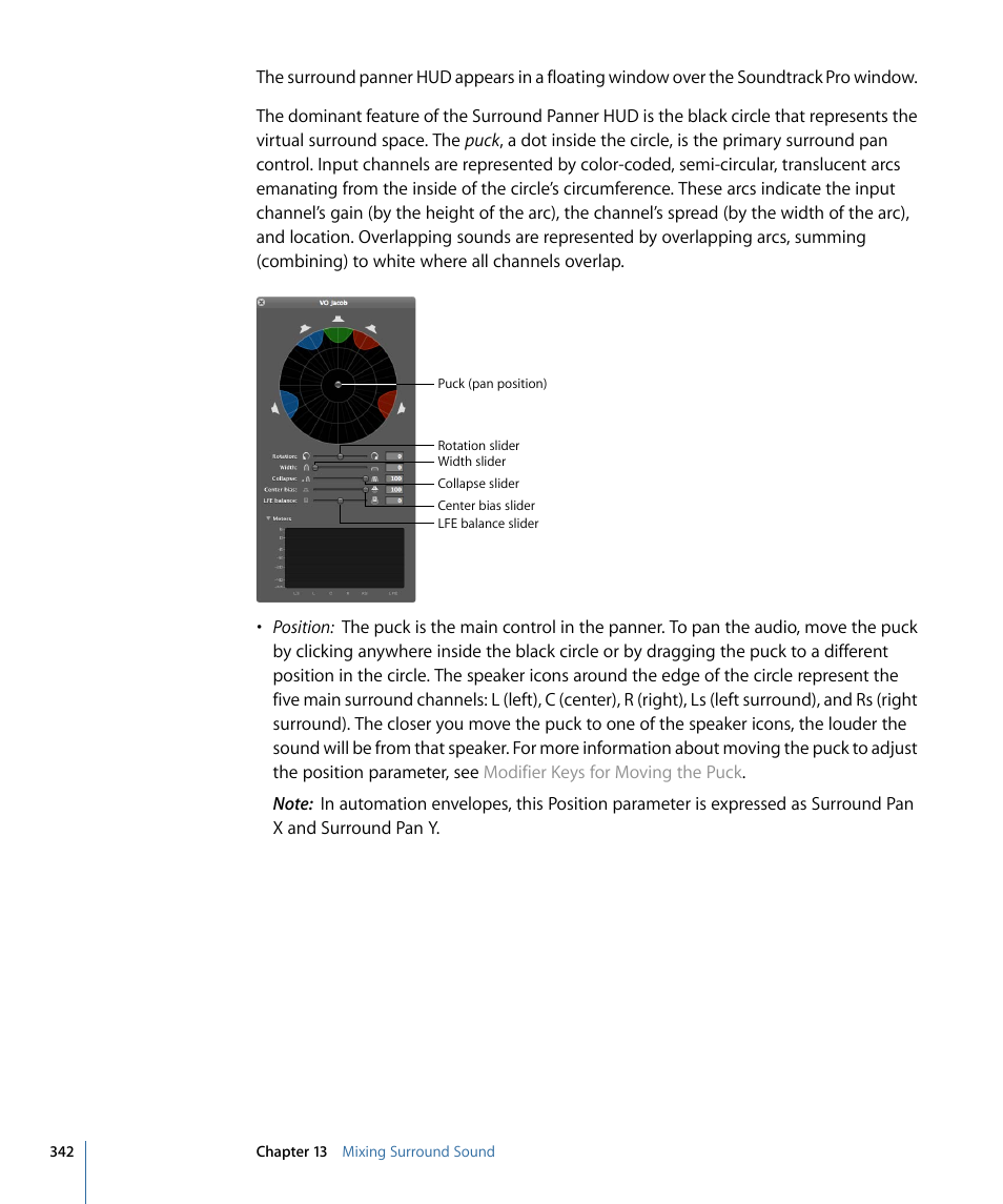 Apple Soundtrack Pro 3 User Manual | Page 342 / 542