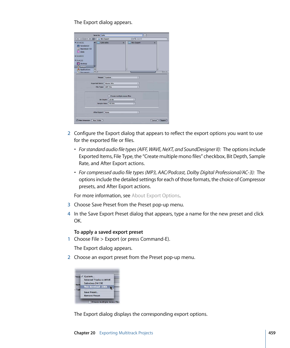 Apple Soundtrack Pro 3 User Manual | Page 459 / 542