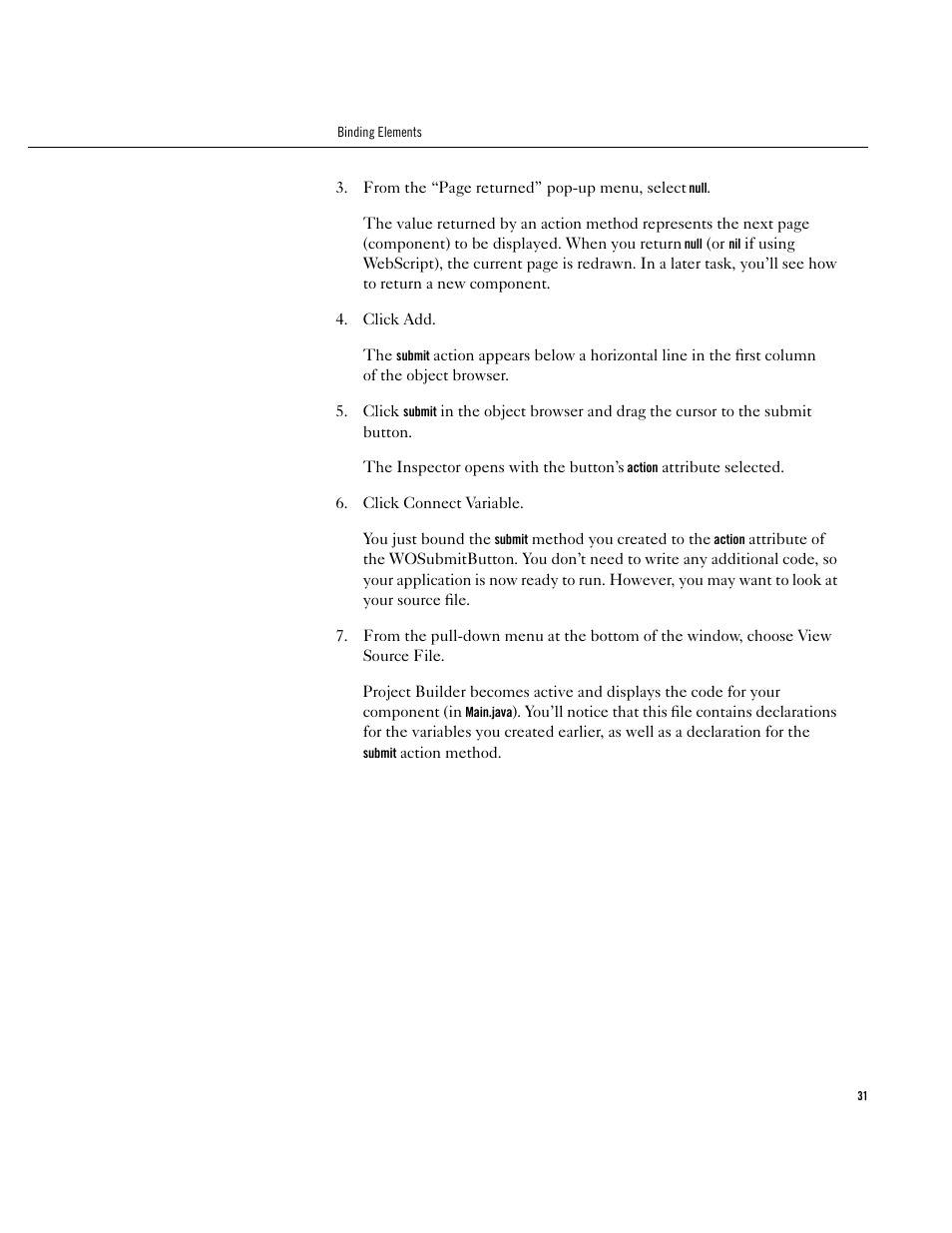 Apple WebObjects 3.5 User Manual | Page 31 / 120
