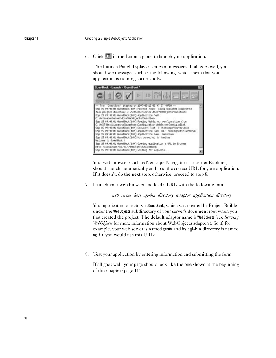 Apple WebObjects 3.5 User Manual | Page 36 / 120