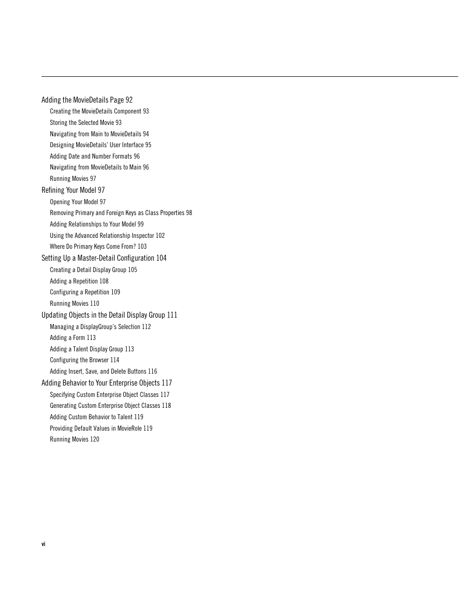 Apple WebObjects 3.5 User Manual | Page 6 / 120