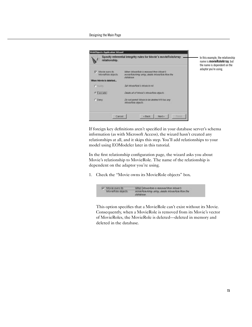 Apple WebObjects 3.5 User Manual | Page 73 / 120