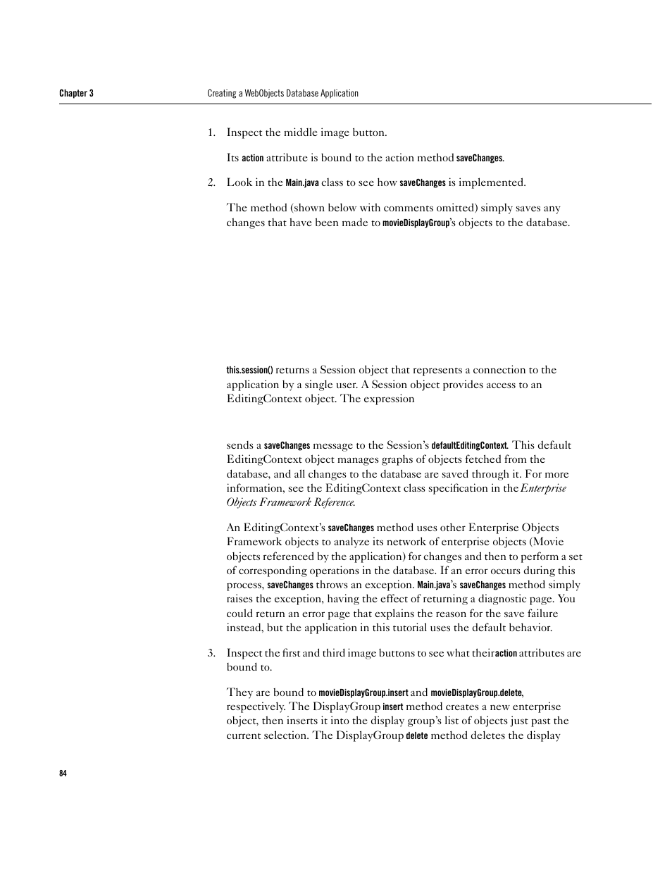 Apple WebObjects 3.5 User Manual | Page 84 / 120