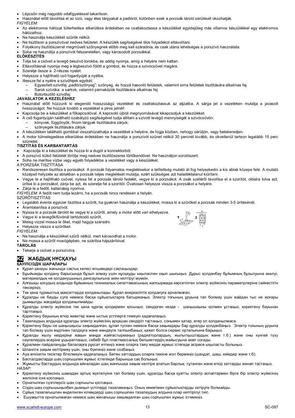 Scarlett SC-087 User Manual | Page 13 / 16