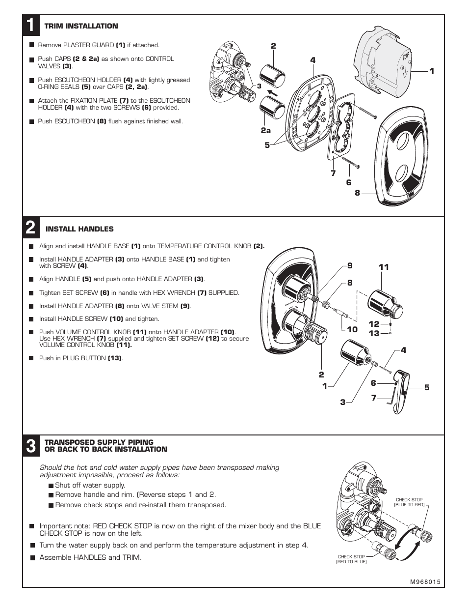 American Standard Copeland T005740 User Manual | Page 2 / 12