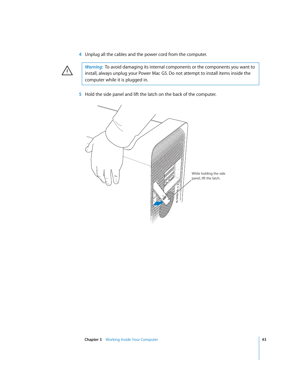 Apple Power Mac G5 (Late 2004) User Manual | Page 43 / 112