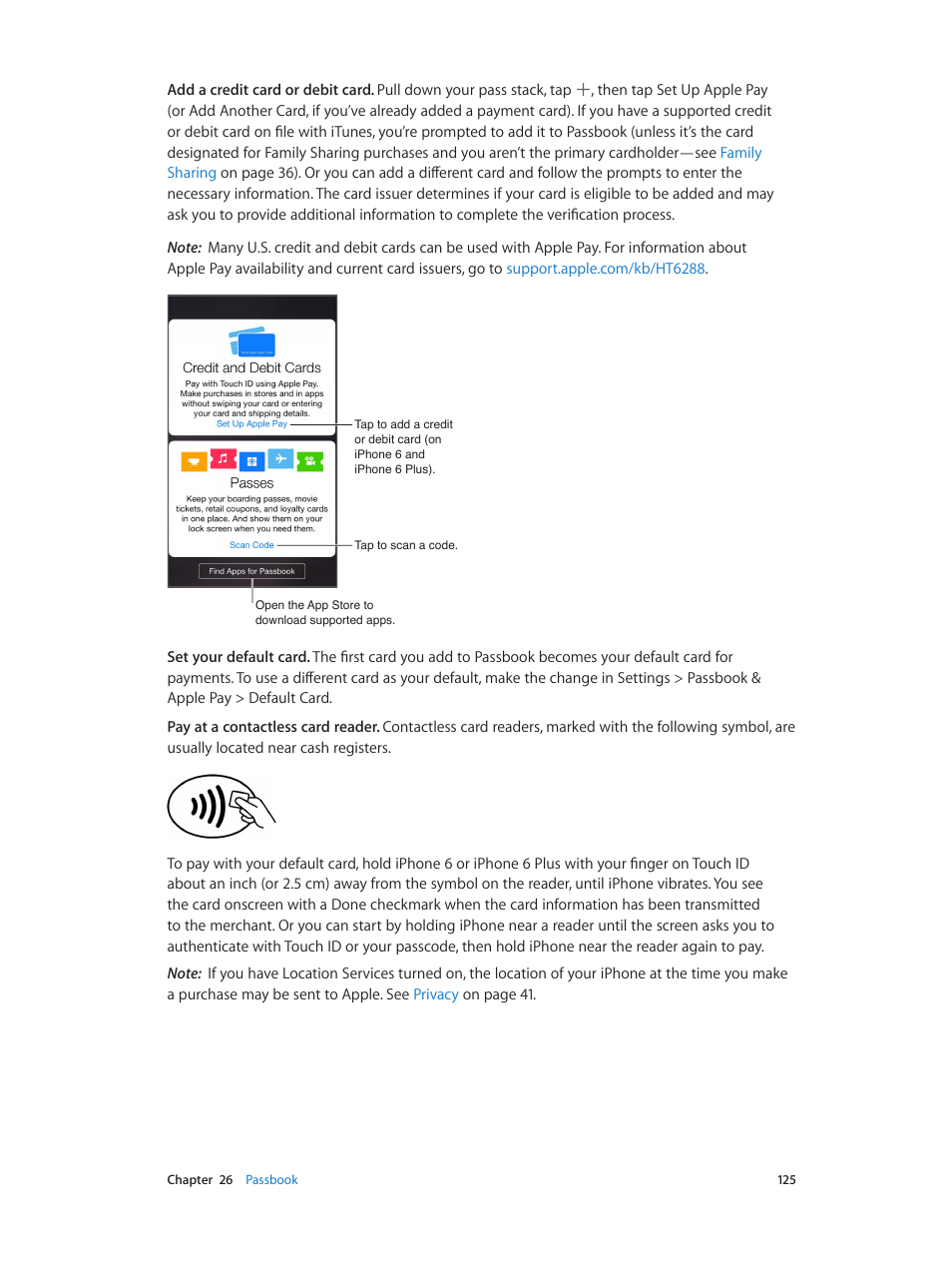 Apple iPhone iOS 8.1 User Manual | Page 125 / 184