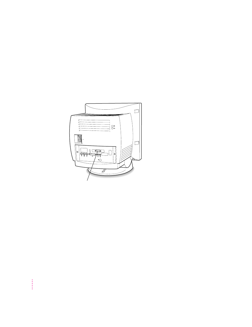 Connecting a second monitor for video mirroring | Apple Power Macintosh 5200/75 LC User Manual | Page 44 / 124