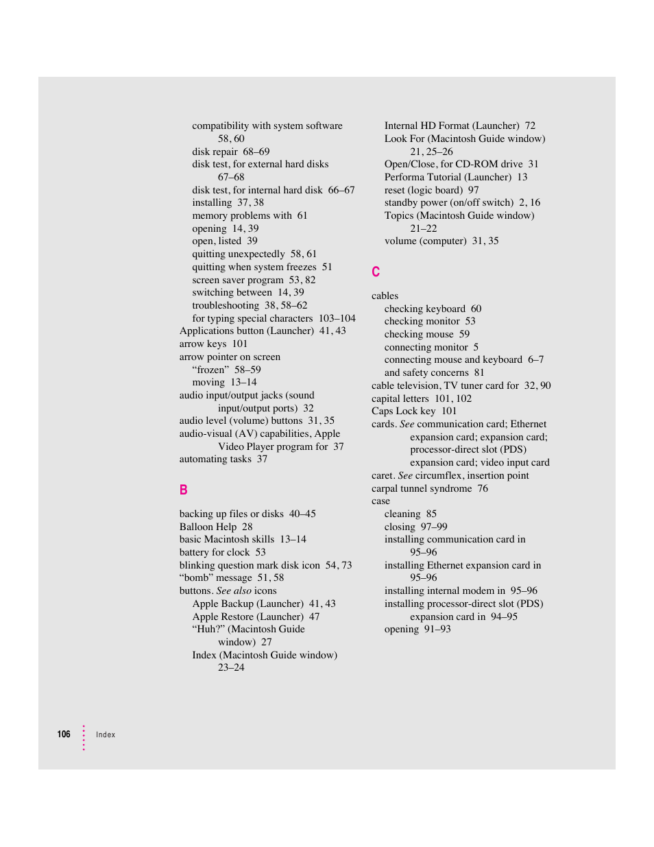 Apple Macintosh Performa 600 Series User Manual | Page 112 / 122