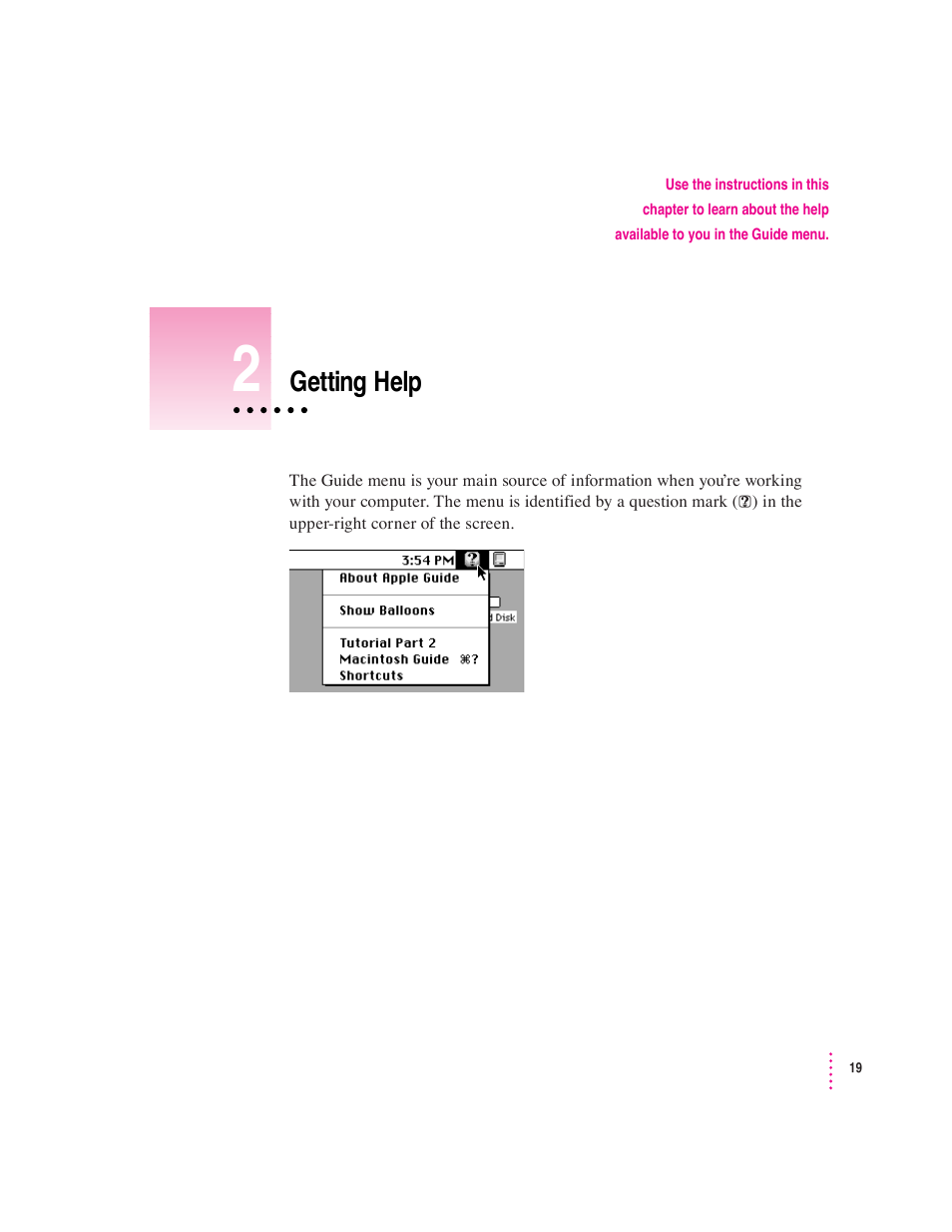 Getting help | Apple Macintosh Performa 600 Series User Manual | Page 26 / 122