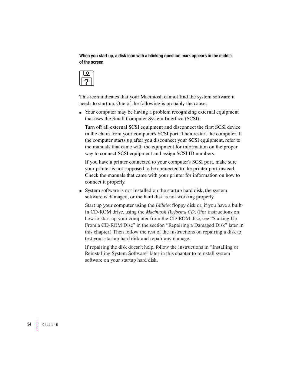 Apple Macintosh Performa 600 Series User Manual | Page 61 / 122