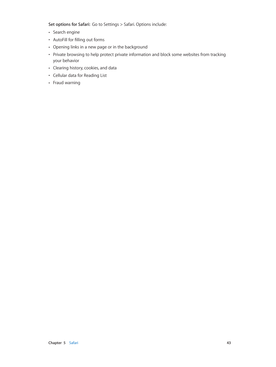 Apple iPad iOS 6.1 User Manual | Page 43 / 137