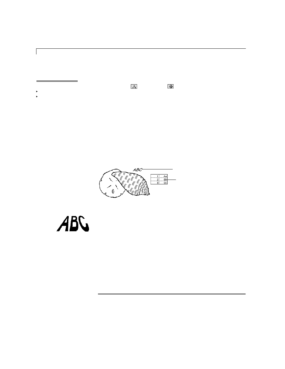 Adding text and spreadsheets | Apple AppleWorks 5 : Windows 95/NT 4.0 User Manual | Page 132 / 267