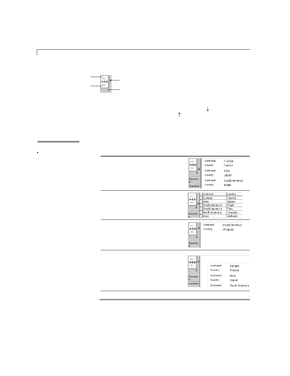 Viewing records | Apple AppleWorks 5 : Windows 95/NT 4.0 User Manual | Page 184 / 267