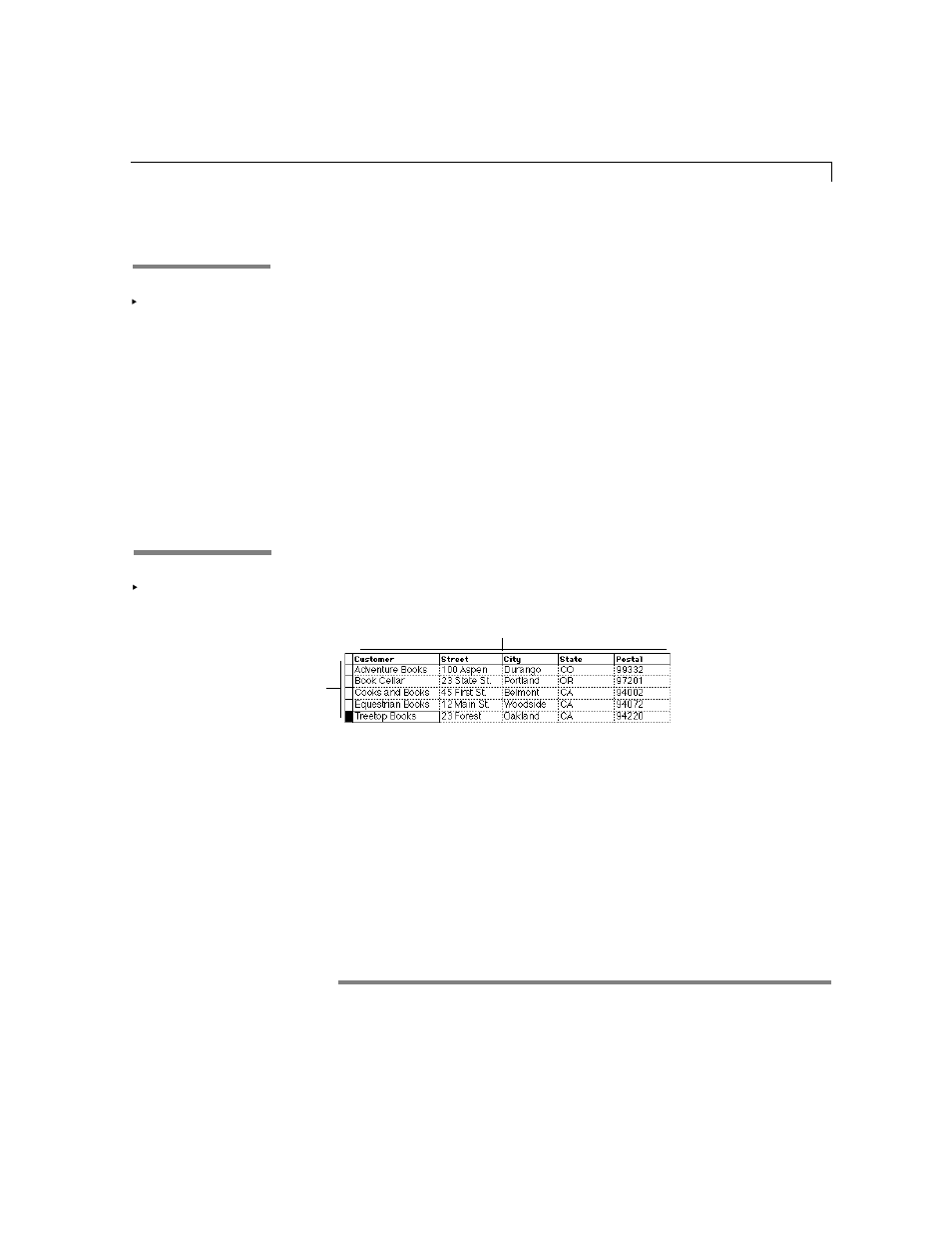 Playing movies in multimedia fields, Working with rows and columns in list mode | Apple AppleWorks 5 : Windows 95/NT 4.0 User Manual | Page 185 / 267