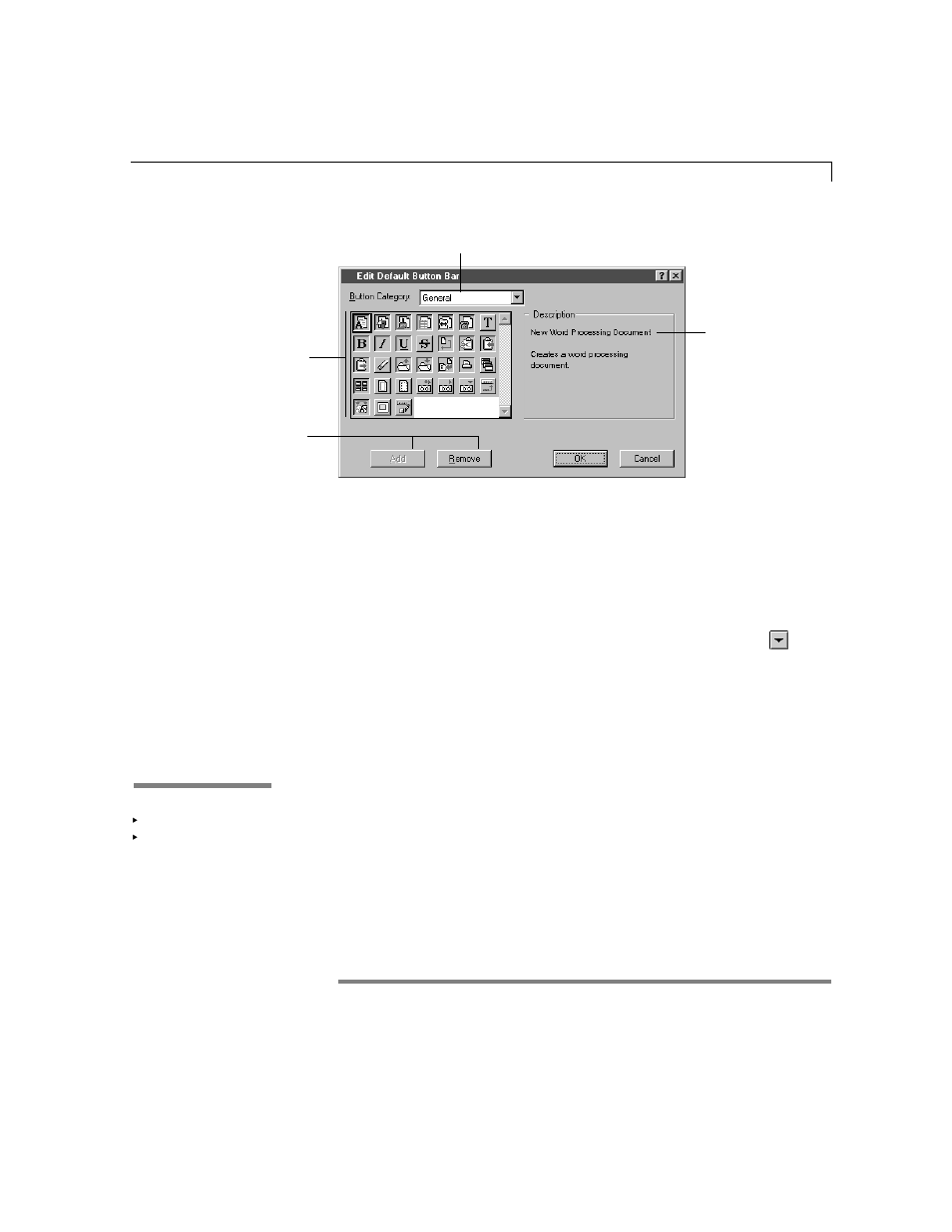 Using palettes | Apple AppleWorks 5 : Windows 95/NT 4.0 User Manual | Page 49 / 267