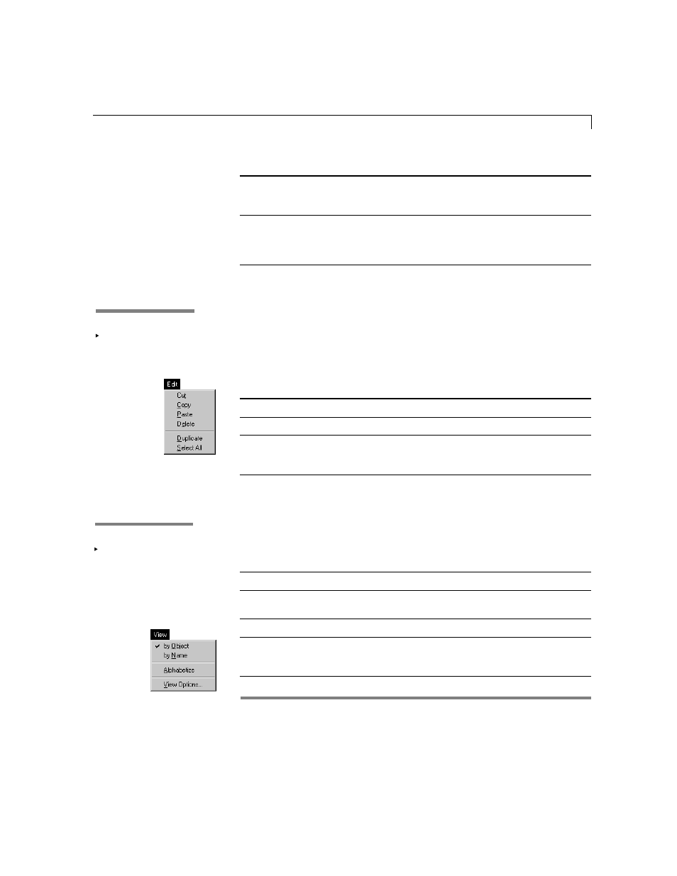 Duplicating, deleting, and moving library items, Viewing library items | Apple AppleWorks 5 : Windows 95/NT 4.0 User Manual | Page 61 / 267