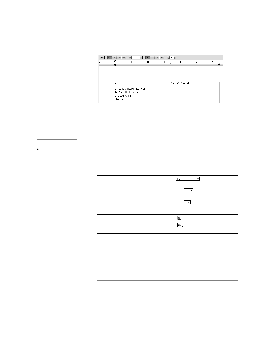 Changing text appearance | Apple AppleWorks 5 : Windows 95/NT 4.0 User Manual | Page 71 / 267