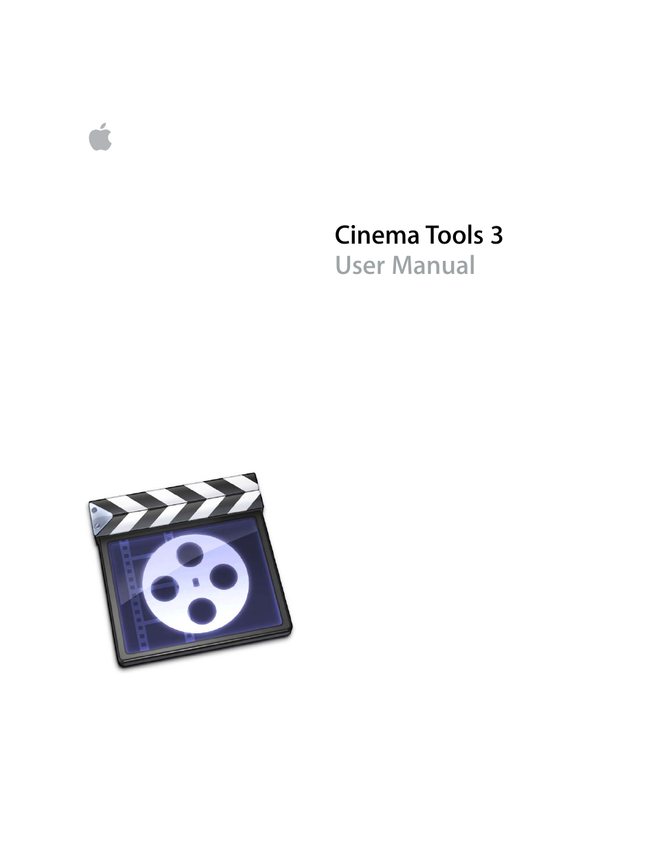 Apple Cinema Tools 3 User Manual | 235 pages