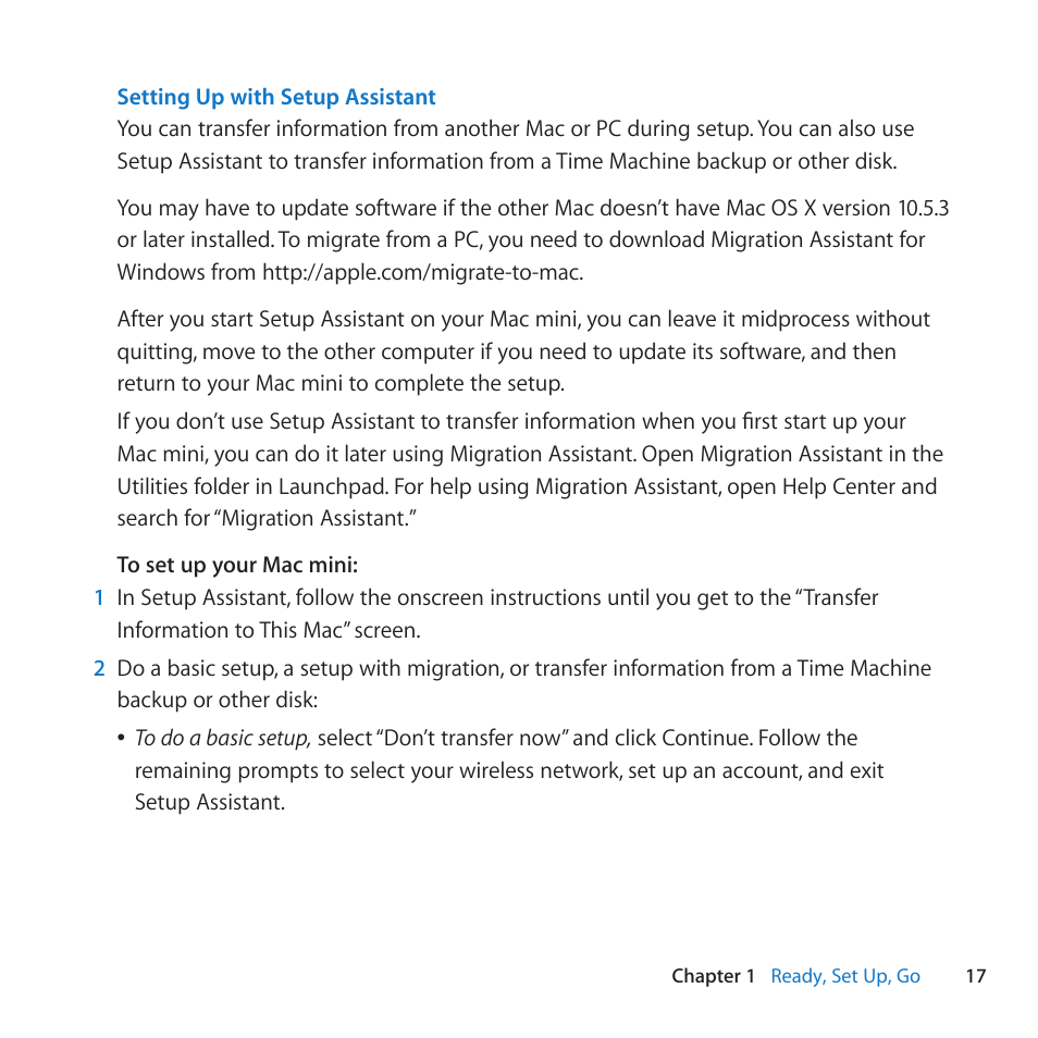 Apple Mac mini (Mid 2011) User Manual | Page 17 / 84